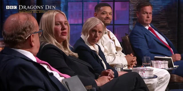 The Dragons hearing the MedicGLP pitch